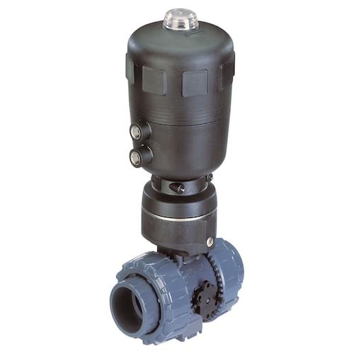 Burkert 2/2-Way Ball Valve with Pneumatic Rotary Actuator, Type 2658